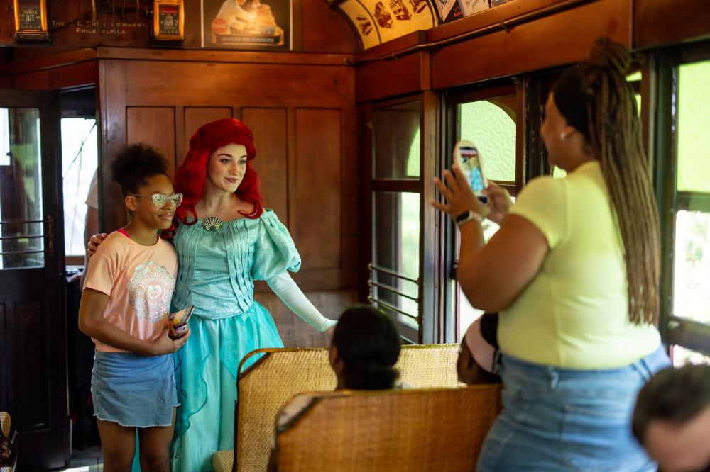 Little Mermaid Trolley Ride at the Electric City Trolley Station& Museum in Scranton, PA