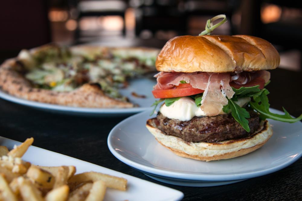 Menu items from Oakfire Pizza