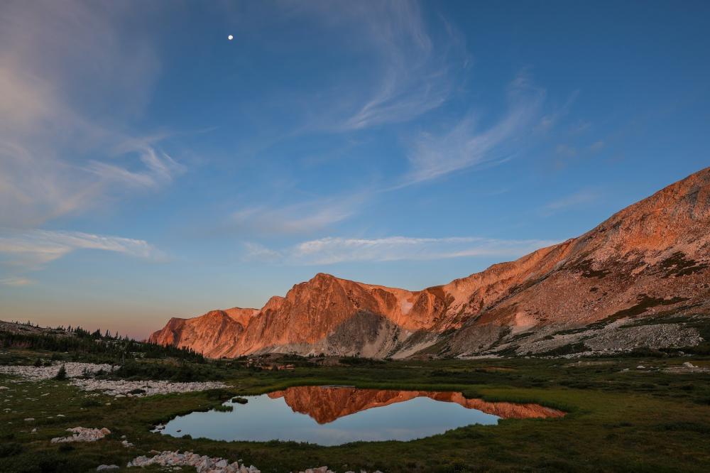 Experience Laradise in Any Season - Snowy Range Mountain Sunrise - Brian Harrington