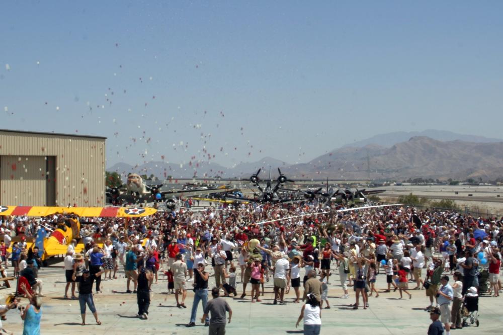 Palm Springs Air Museum on Memorial Day