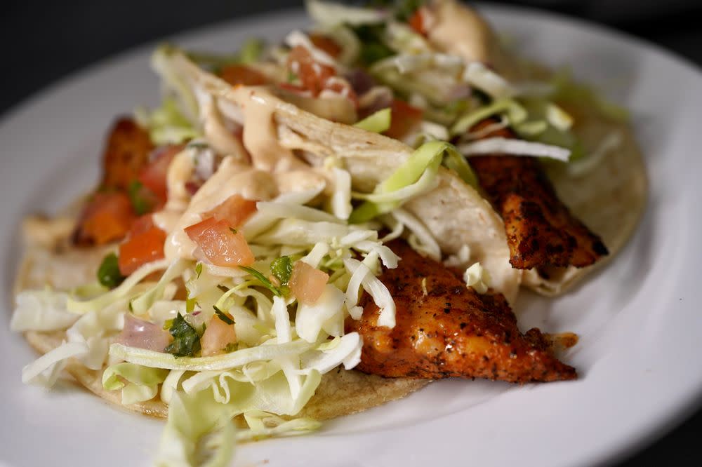 smokin burger chicken taco