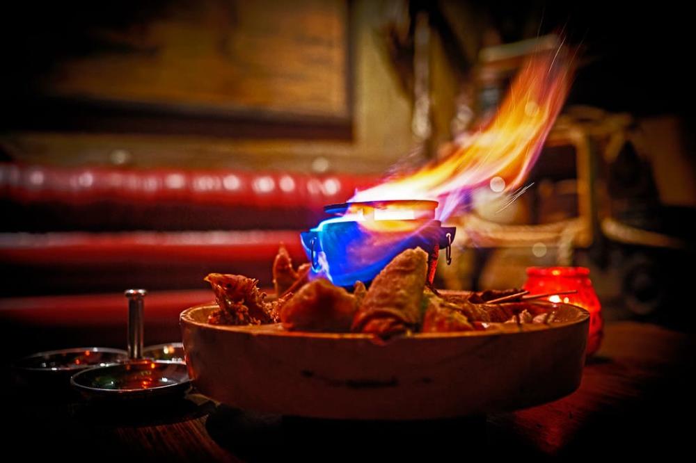 tonga hut pu pu platter