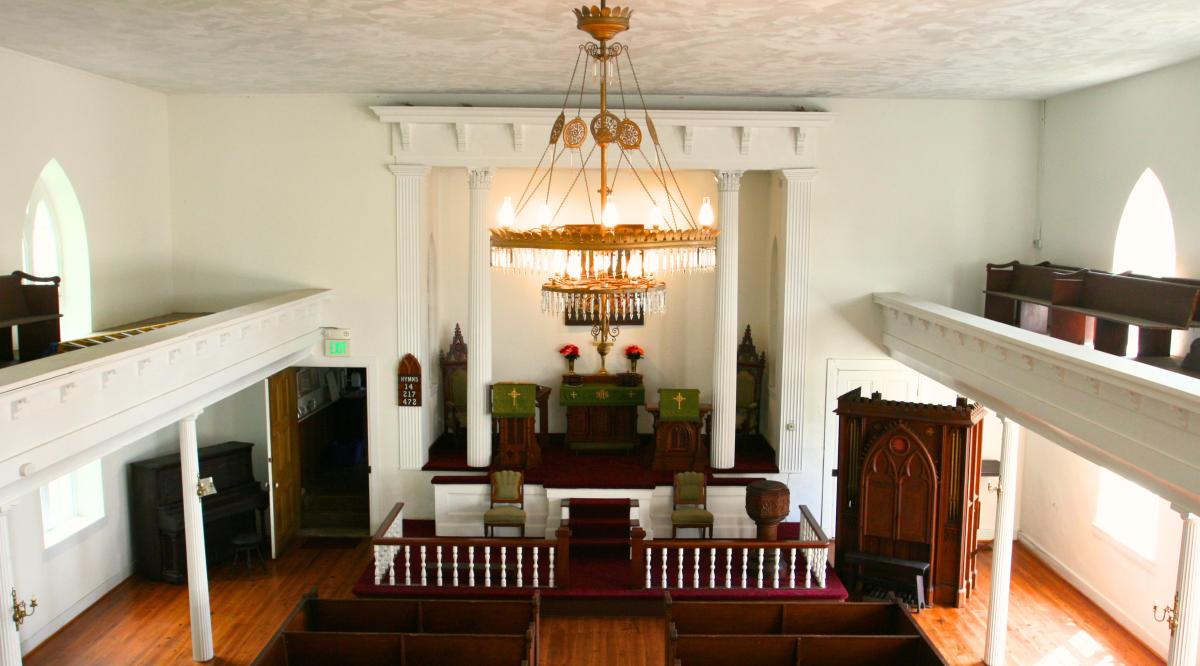 Image showing the South Mountain Heritage Society, a building that hosted a Civil War hospital
