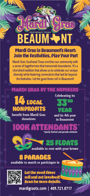 Mardi Gras Infographic front