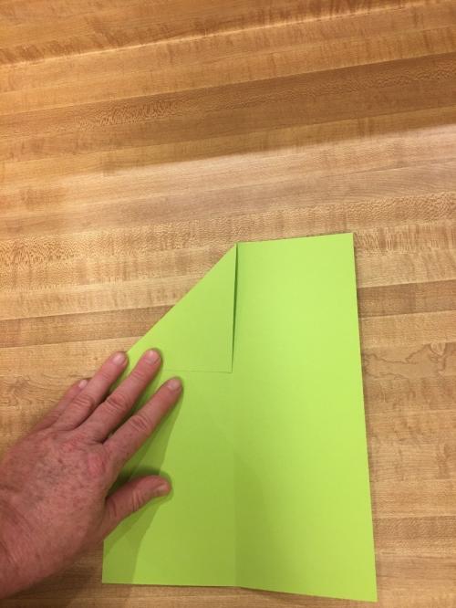 Paper Airplane Step 3a