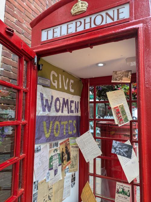 Discover Sidmouth’s fight for women’s suffrage with new exhibits