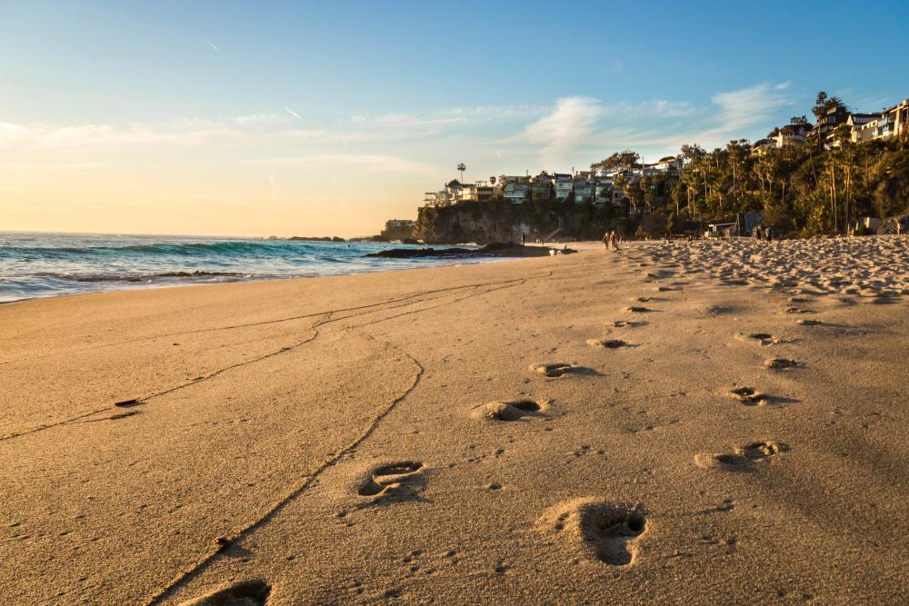 1,000 Steps Beach at Laguna Beach