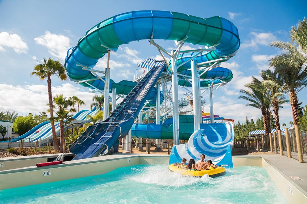 The Wedge Wide Shot Knott's Soak City Orange County