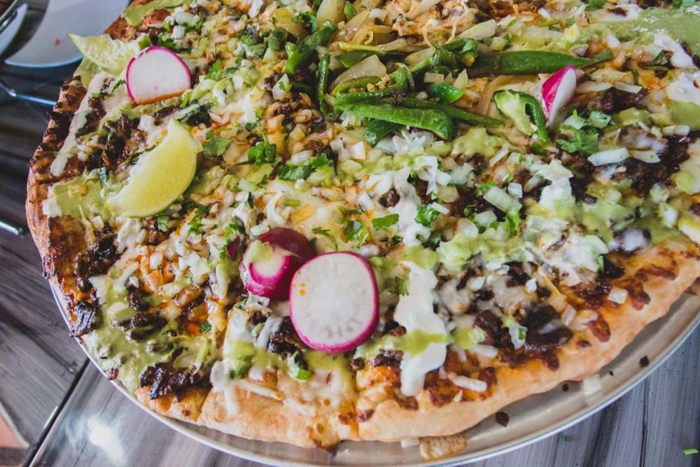 Mexican Meat Lovers pizza