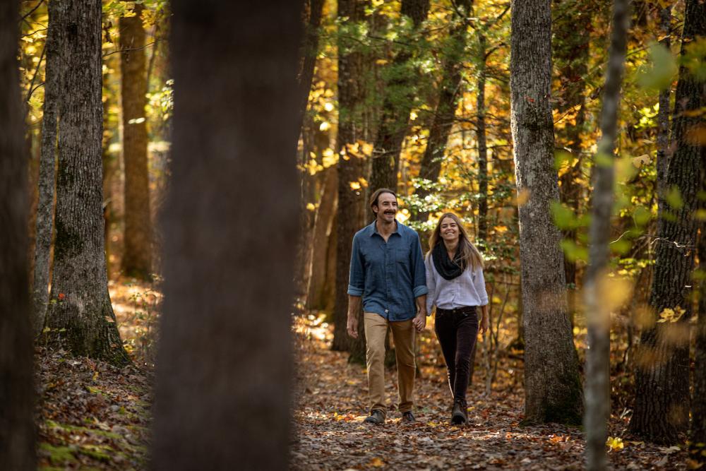 Hiking Near Asheville in Fall