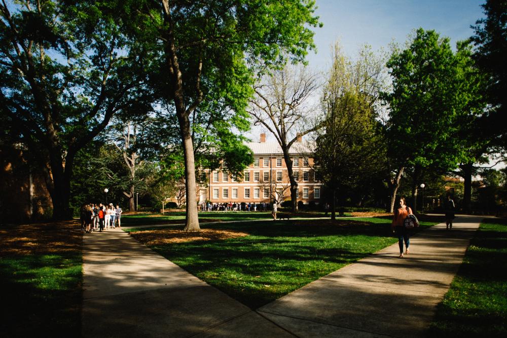 North Campus Quad at University of Georgia in Athens, GA