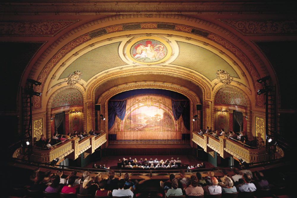 Interior of the Paramount Theater in Austin Texas