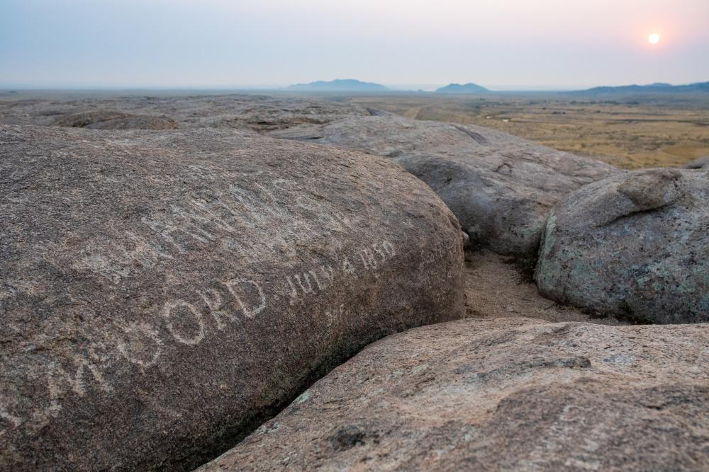 Independence Rock Pioneer History Casper, WY