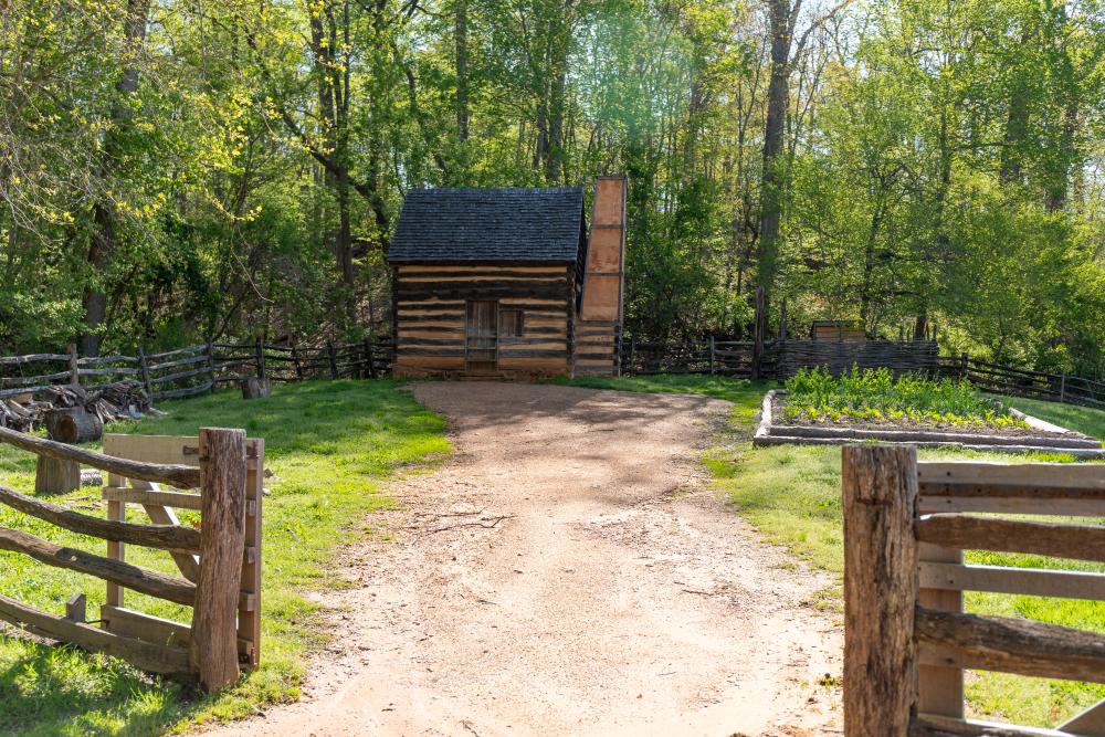 Slave Cabin at George Washington's Mount Vernon