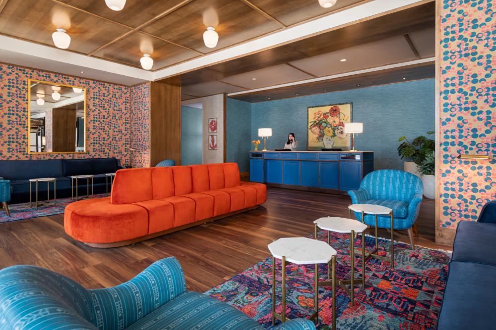 The Bradley Hotel lobby