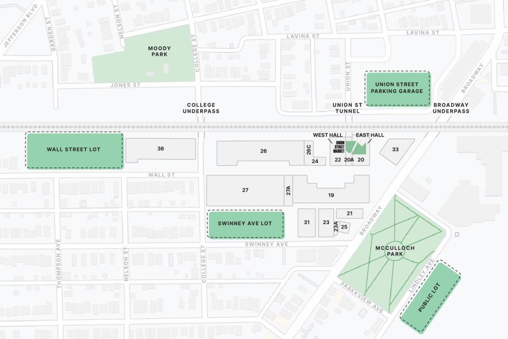 union street market parking map