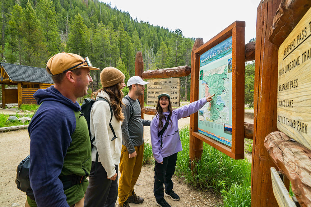 Granby, Colorado Hiking Map