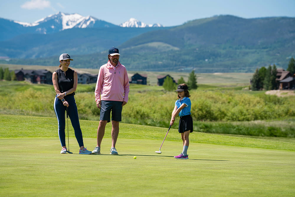 Granby, Colorado Grand Elk Golf Course Family