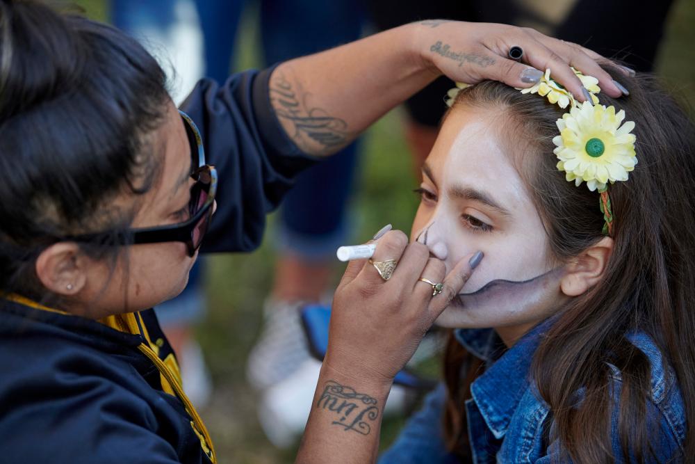 Day of the Dead - face painting