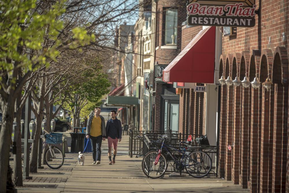 Downtown Lawrence Kansas