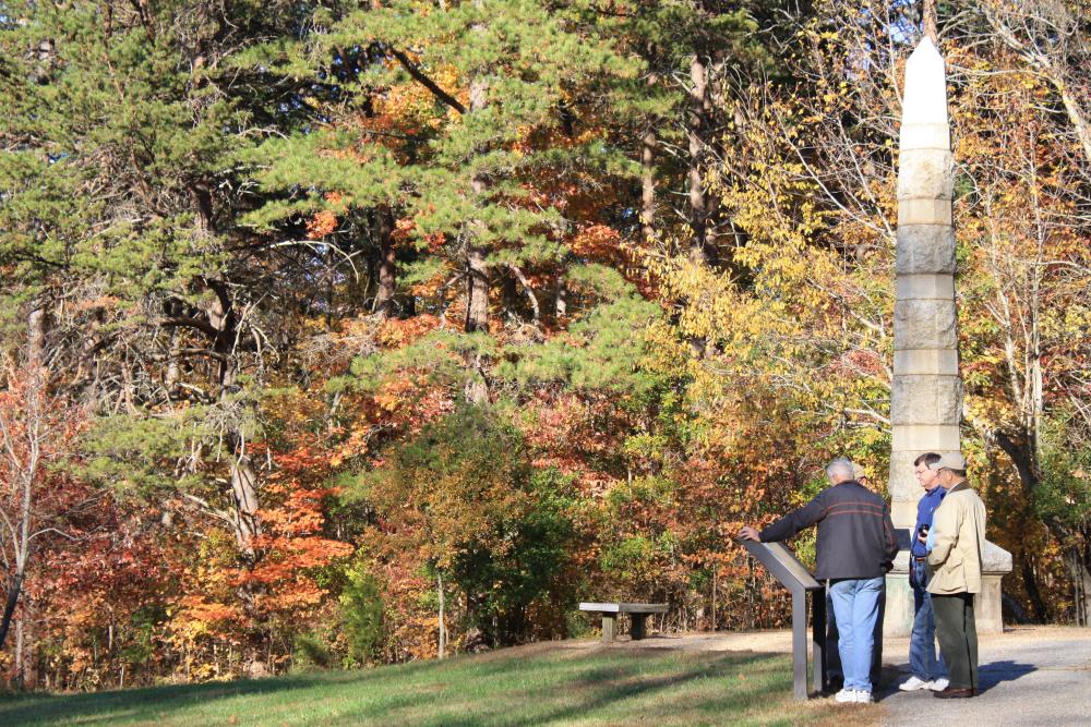 Cavalry Monument at Guilford Courthouse National Military Park