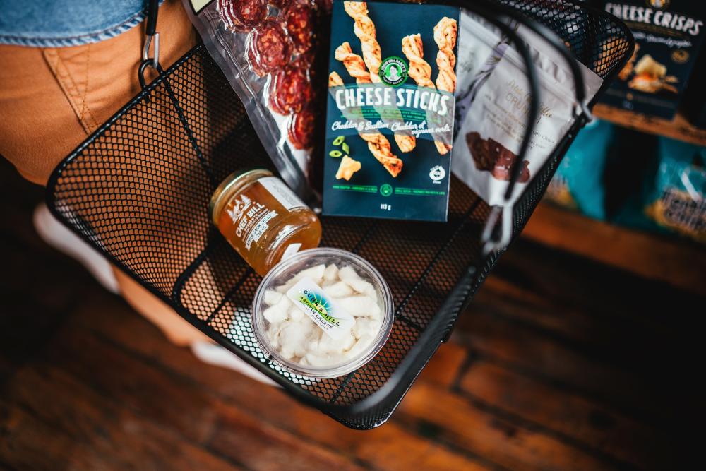 Two Girls and a Cheese Shop merchandise