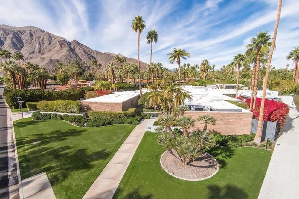 Dinah Shore Estate Aerial View