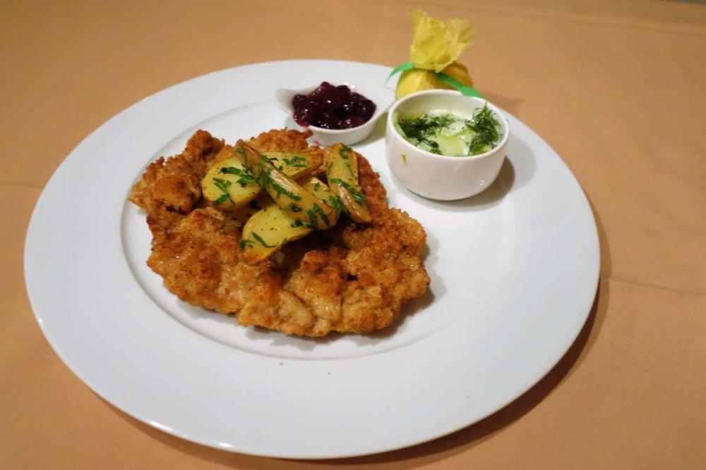 schnitzel at Johannes