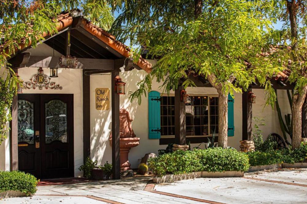 Exterior of Old Ranch Inn in Palm Springs