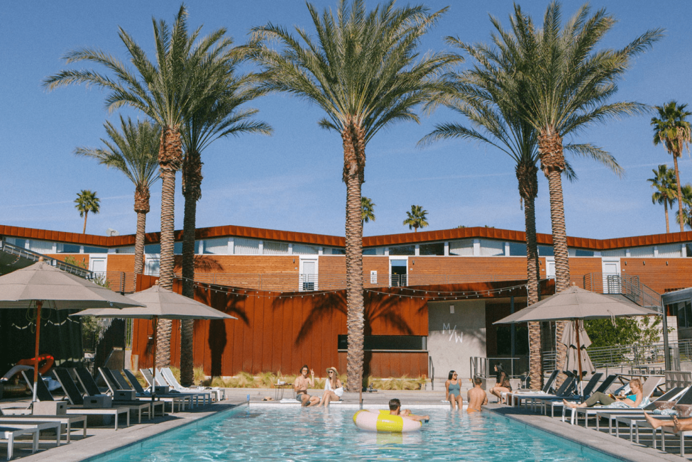 arrive palm springs pool