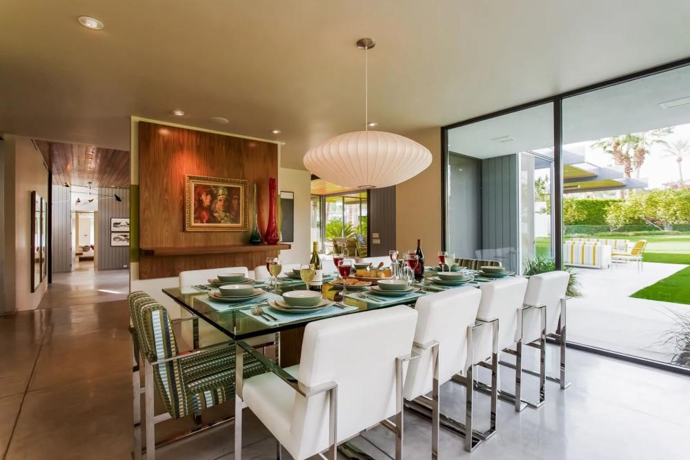 dinah shore estate dining room