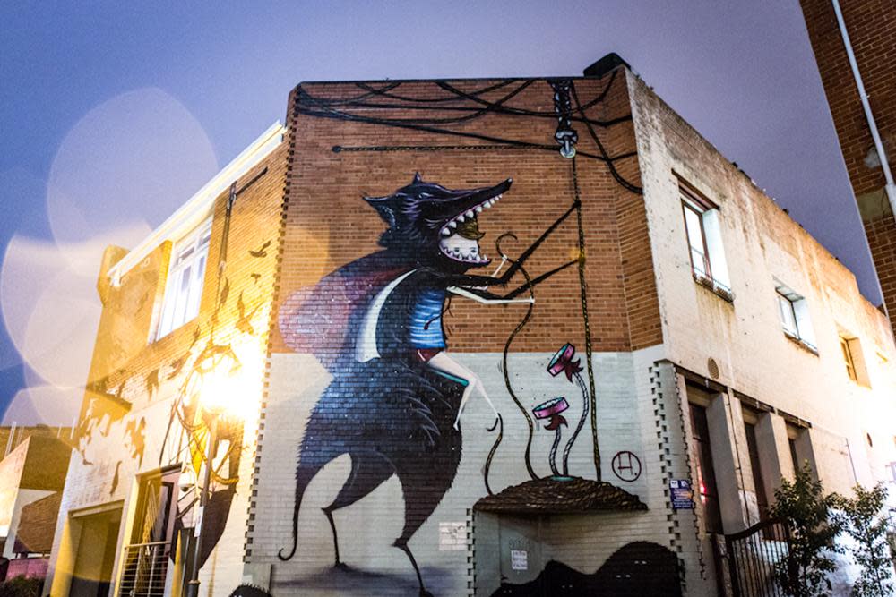 Wolf Lane Street Art