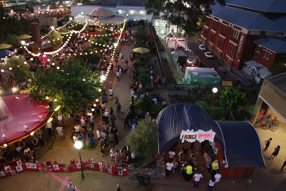 Fringe World Urban Orchard, Perth. Photo by Cam Campbell