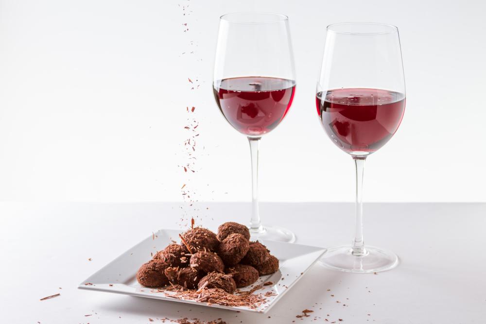 wine and chocolate