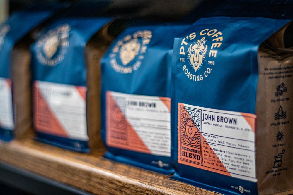 PT's Coffee Wheatfield Village - John Brown Roast | Topeka, KS