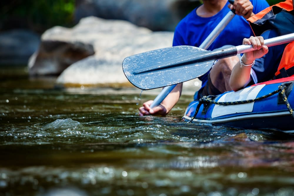 White raft