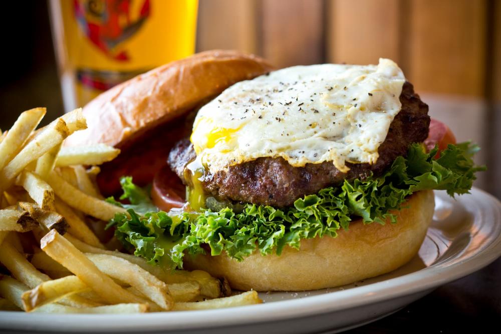 The Anchor Egg Hamburger