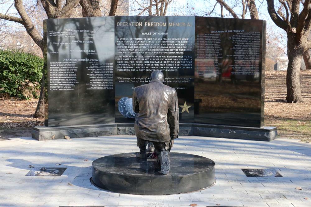Operation Freedom Memorial, Veterans Memorial Park, Wichita KS