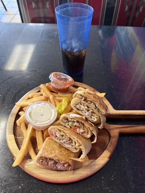Yasmine's Cafe chicken shawarma