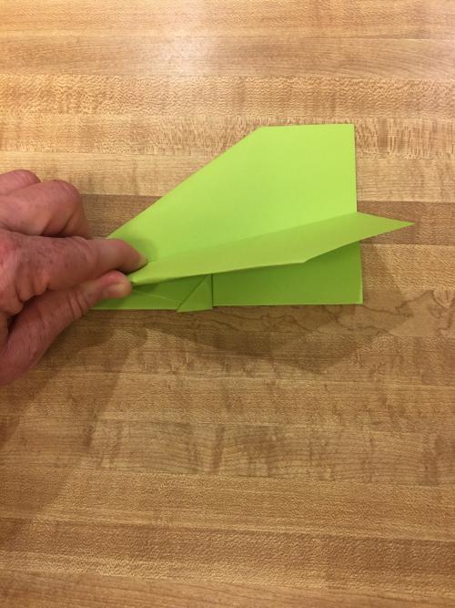 Paper Airplane Step 7b