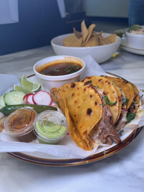 Birria Tacos Politan Row