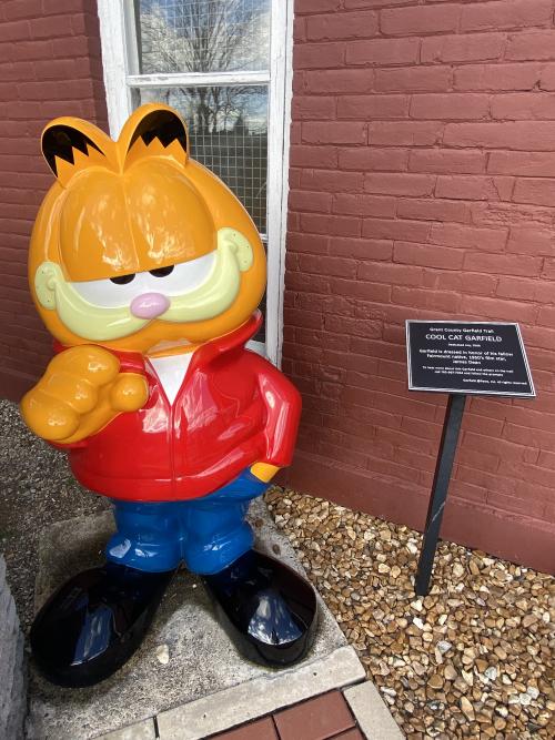 This Fun Trail Honors Garfield the Cat and His Creator