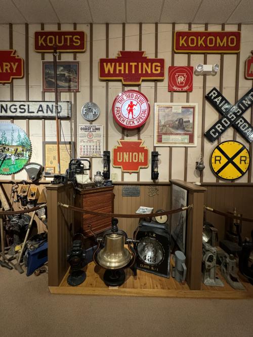 Whistle Stop inside Museum