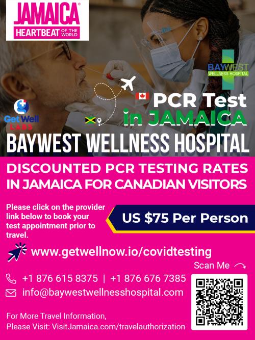 Baywest Wellness PCR Flyer