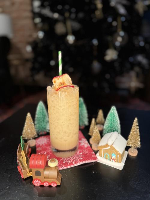 Caramel Apple Rumchata Swizzle at The Pemberton