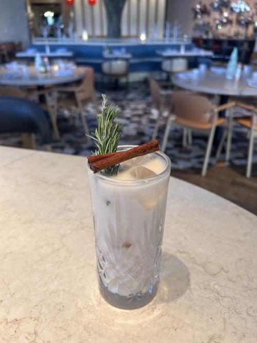 Sonoran Snowfall Eggnog at Carcara at Sheraton Phoenix Downtown