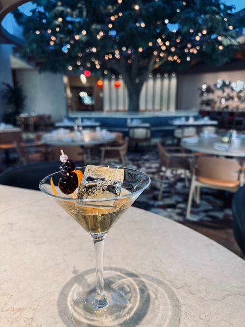 Copper Canyon Old Fashioned at Carcara at Sheraton Phoenix Downtown