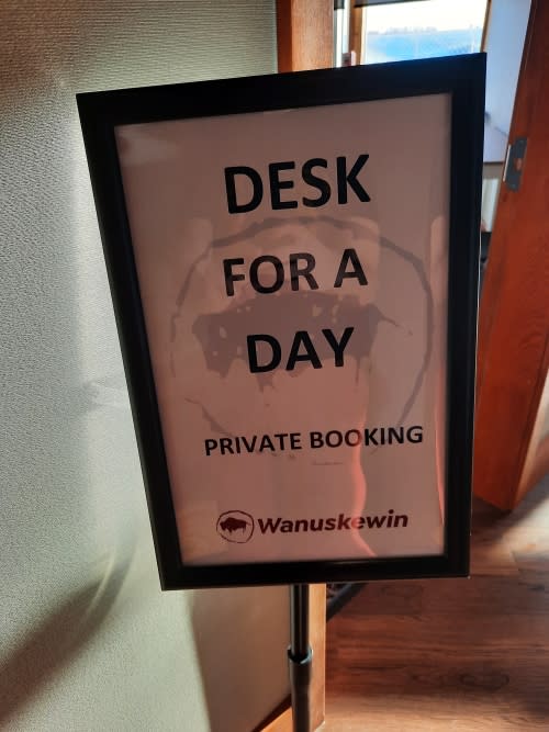 Desk for Day Wanuskewin