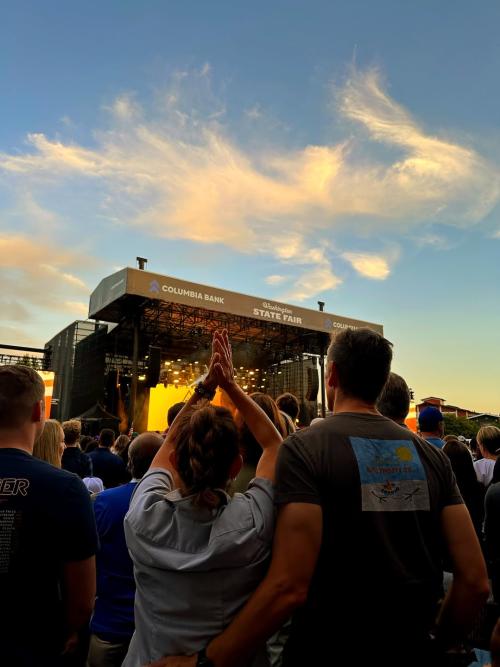 columbia bank concert series at washington state fair