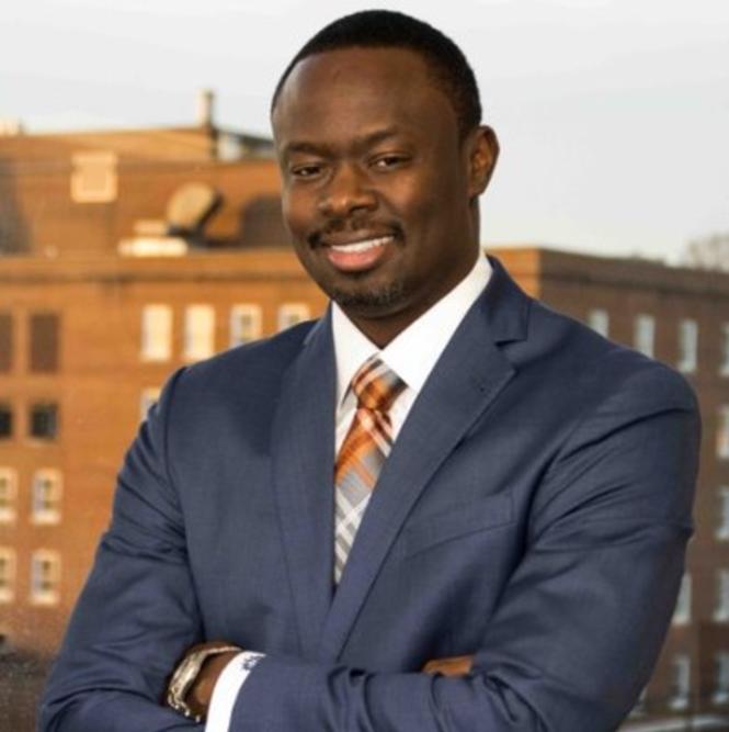 Black businessman Evens Charles is the principal at Frontier Development & Hospitality Group